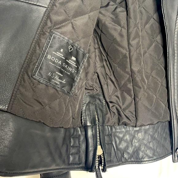 Boda Skins Kay Michaels Black Leather Jacket